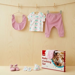 staranddaisy new born baby clothes 0-6 months  soft pure cotton baby clothes set 0-3 months  perfect newborn baby gift set for boys amp girls -set of 8