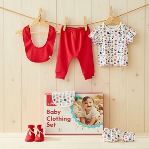 staranddaisy new born baby clothes 0-6 months gift set of 8  soft pure cotton baby gifts newbornperfect newborn baby gift set for boys amp girls