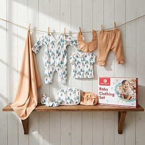 staranddaisy new born baby clothes 0-6 months gift set of 12  soft pure cotton baby gifts newbornperfect newborn baby gift set for boys amp girls