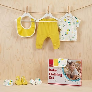 staranddaisy new born baby clothes 0-6 months gift set of 8  soft pure cotton baby gifts newbornperfect newborn baby gift set for boys amp girls