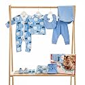 StarAndDaisy New Born Baby Clothes 0-6 Months Gift Set of 12 / Soft Pure Cotton Baby Gifts Newborn/Perfect Newborn Baby Gift Set for Boys &amp; Girls