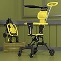 StarAndDaisy Stroller for Baby Boy &amp; Girl 0 to 3 Years / Baby Stroller with Lightweight / Foldable Pram for Babies with 3-Point Safety Harness, Adjustable Backrest, 360° Swivel Wheel, Large Storage, Reversible Handlebar, 