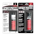 STARBOND Epoxy Putty Stick Bundle High-Temperature Resistance (White), General Purpose (Black), Best for Woodworking, Home, Plumbing, and Industrial Repairs, 2 oz
