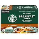 Starbucks Breakfast Blend K-Cup for Keurig Brewers, 160 Count