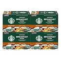 Starbucks Breakfast Blend Medium Roast Coffee K-Cup Pods, 40 Count (Pack of 4 Boxes)