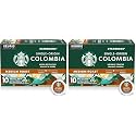 Starbucks K-Cup Coffee Pods, Medium Roast Coffee, Colombia, 100% Arabica, 1 box (10 pods) (Pack of 2)