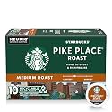 Starbucks K-Cup Coffee Pods, Pike Place Roast, 10 Count