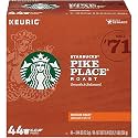 Starbucks Pike Place Medium Roast Coffee K-Cups (44 Count)