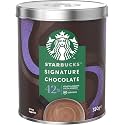 Starbucks Signature Chocolate 42%, Hot Chocolate Mix, Velvety Smooth Chocolate 330gm, 15 Servings (Product Of UK)
