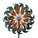 Stargarden Garden Wind Spinners, 13”W Kinetic Wind Sculptures