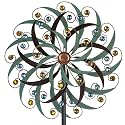 Stargarden Large Metal Wind Spinners for Outdoor, Metal Yard Art Wind Sculptures & Spinners for Yard and Garden Decorations (20x80 Inches)