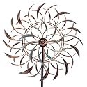 Stargarden Wind Spinners Outdoor, Metal Large Wind Sculptures