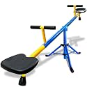 stargo Swivel Teeter Totter Indoor for Toddlers Age 2-5, 360 Seesaw Frame Expands for Kids Outdoors for Ages 4 5 6 7 8 9 10, Outside Toys Playground Equipment