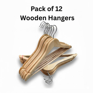 STARHUB TOP HNAGERS Wooden Dress Pack of