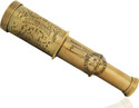 Stark Export House Antique Brass Telescope Binoculars 6-inch Catadioptric Telescope