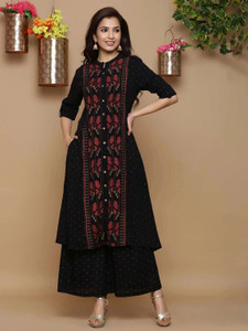 STARKART Women Kurta Palazzo Set