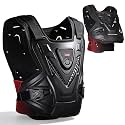 StarknightMT Adult Motocross Chest Protector with Upgrade Dual Waist Straps