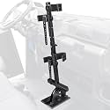 StarknightMT UTV Vertical Gun Rack Adjustable Floor Mount for Golf Cart