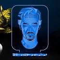 3D Illusion Dr. Strange456 nightlight Avengers Table lamp Gift for Birthday (Multicolored)