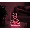 3D Illusion Spiderman Across The SpiderVerse258 Acrylic Night lamp with Multicolored Light Avengers Decor lamp