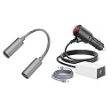 Starlink Mini DC Cable Connector Female to Female Adapter Waterproof Power Cable Extender Starlink Mini 12V Car Charger Adapter 12V to 30V Step Up Converter DC Power Supply 30V 2A 60W