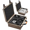 EAZUSE Starlink Mini Case Khaki Hard Waterproof Travel Case