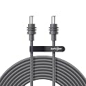 Starlink Mini Power Cable 30FT/9M, DC5521 Male to Male, Waterproof Mating — Replacement Starlink Mini DC Power Cable