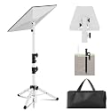 Starlink Mount Gen 3, Starlink Tripod Stand with Mount Adapter, Adjustable Height for Starlink Standard 4/4X/V3, 90° Tilt Angle Adjustment Starlink Antenna Pipe Adapter (White)