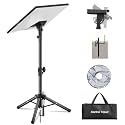 Starlink Mount Gen 3, Starlink Tripod Stand with Mount Adapter, Adjustable Height for Starlink Standard 4/4X/V3, 90° Tilt Angle Adjustment Starlink Antenna Pipe Adapter (Black)