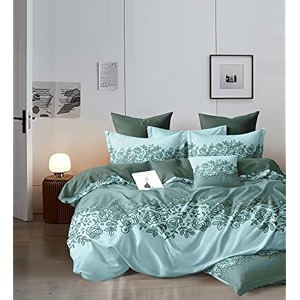 fitted bedsheet elastic fitted bedsheets king size bedsheet for double bed elastic fitted144 tc ezyption cotton premium floral fitted bedsheet with 2 pillow cover78x72 inches teal green
