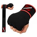 Starpro Boxing Hand Wraps Elasticated - Inner Gloves Long Straps Wrist Support Fist Protector |Good for Muay Thai, MMA, Kickboxing, Sparring, Grappling, Exercise, Training, Punching Padded Mitts