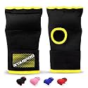 Starpro Boxing Hand Wraps Elasticated - Inner Gloves Long Straps Wrist Support Fist Protector |Good for Muay Thai, MMA, Kickboxing, Sparring, Grappling, Exercise, Training, Punching Padded Mitts