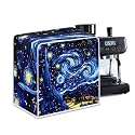 Starry Night Print Coffee Maker Cover – Dust Protection Stain Resistant Washable Appliance Cover Kitchen Decoration Gifts For Coffee Lovers
