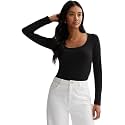 Scoop Neck 100 Cotton Ribbed Soft Comfortable