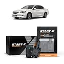 Start-X Remote Starter Kit + 3000ft 2 Way Range Extender for Honda Accord (2008, 2009, 2010, 2011, 2012) Vehicles with Key Ignition