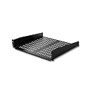 StarTech 2U Vented Cantilever Rack Shelf, 16in Deep, 50lb, TAA (CABSHELFV)