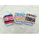Starvis Soft Luxury Skinny cloth Scrunchies for women girls, Scrunchies for wrist | PACK OF 10 | Cloth Pastel colors,Hair Ties combo, Anti-Hair-Breakage, Hair Scrunchie Set for Girls, Women, Mom, Sister