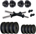 STARX 28 Kg PVC plates dumbbell set