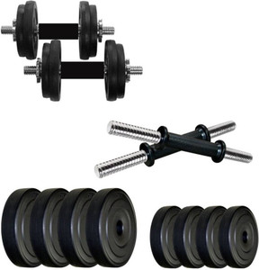 STARX 32 kg PVC plates dumbbell set