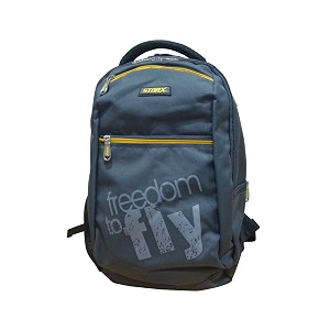 starx bp-ad-02 25l grey casual backpack 18 inch for men and boys