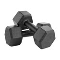 STARX Hexa Dumbbells 2kg x 2 Black