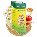 STASH Apple Blossom Latte - Dairy Free Plant Based Chamomile Tea Concentrate - Caffeine-Free - 32 fl oz, 5 Servings (Pack of 6)