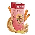 STASH Double Spice Chai Latte - Dairy Free Plant Based Tea Concentrate - Caffeinated - 32 fl oz, 5 Servings (Pack of 6)