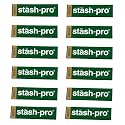 Stash-Pro Rolling Papers Brown King Size – 12 Booklets (32 Unbleached Papers per Booklet, 45mm x 109mm)