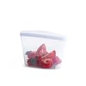 Stasher Premium Reusable Silicone Food Storage Bowl, Clear, 2-Cup