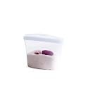 Stasher Premium Reusable Silicone Food Storage Bowl, Clear, 1-Cup