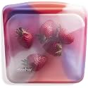 Stasher Premium Reusable Silicone Sandwich Bag, Tie Dye Pink, 28 oz