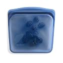 Stasher Premium Reusable Silicone Sandwich Bag, Deep Ocean, 28 oz