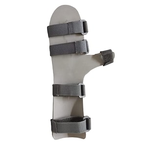 static cockup splint for wrist pain relief  aluminium hand brace for fracture amp orthopedic support medium left hand