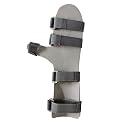 Static Cockup Splint for Wrist Pain Relief | Aluminium Hand Brace for Fracture &amp; Orthopedic Support (Medium Left Hand)